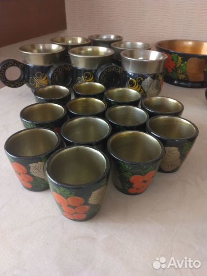 Посуда хохлома СССР