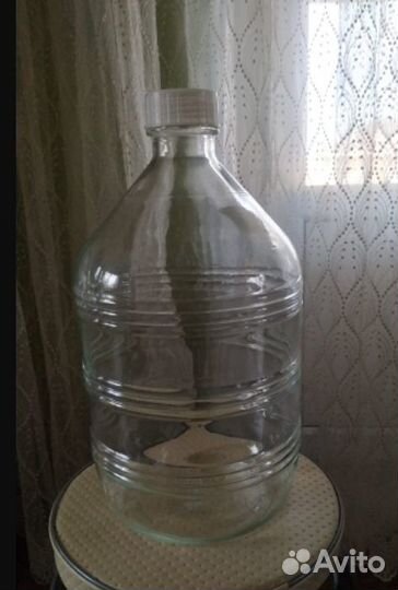 Бутыли стеклянные 10 л