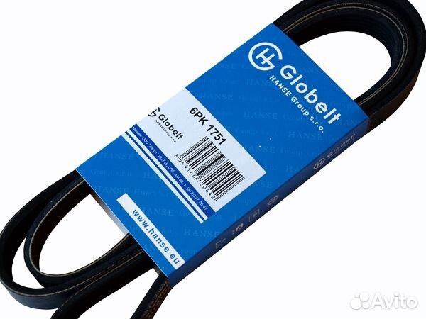 Ремень поликлиновой renault 6PK1751