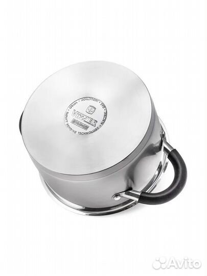 Кастрюля Vinzer Progresso 1,5 л 89052