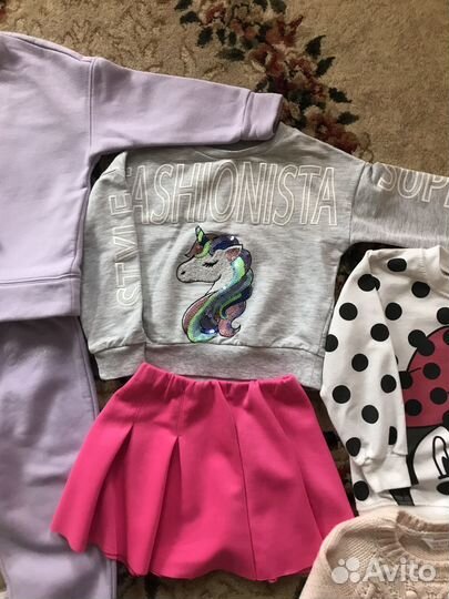 Вещи пакетом для девочки 98-104