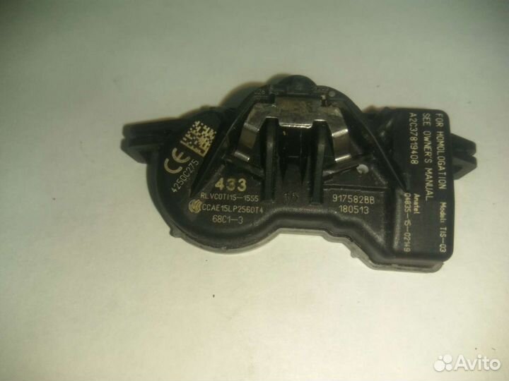 Оригинальный датчик давления в колесе Pajero Sport