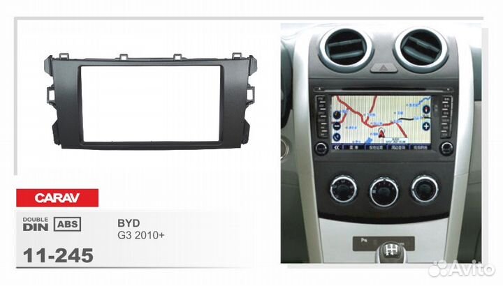 Переходные рамки для автомагнитол