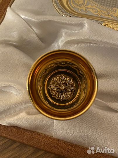 Отличный подарок набор рюмки Златоуст