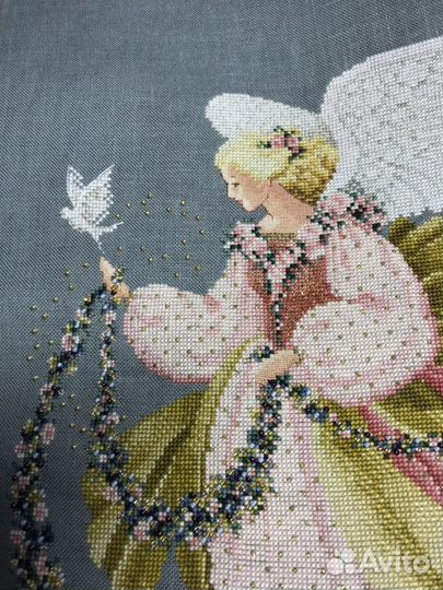 Вышивка крестом Ангел Лета