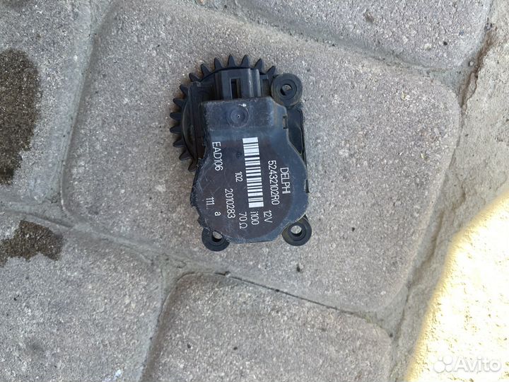 Привод заслонк печки chevrolet cruze