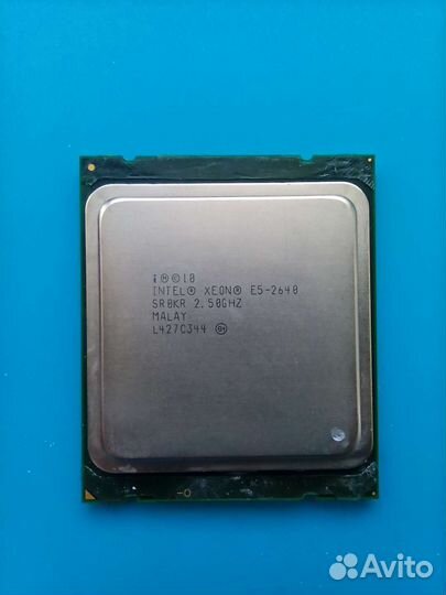 Процессор Intel Xeon E5-2640v1