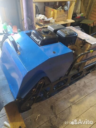 Мотобуксировщик Мужик Luxe 15 л.с. 3 А