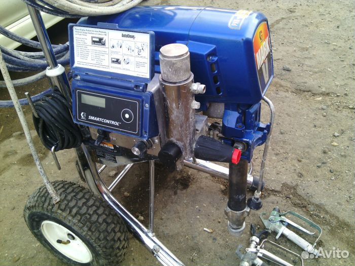 Аренда окрасочного аппарата/оборудования