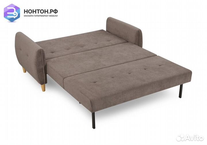 Диван еврокнижка Анита светло-коричневый