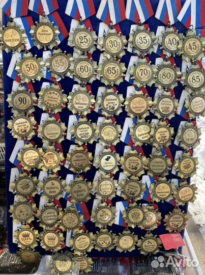 Медаль с приколом Медаль к юбилею