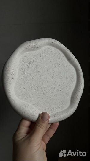 Поднос из архитектурного бетона