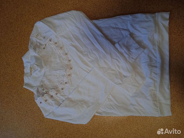 Блузка детская с длинным рукавом