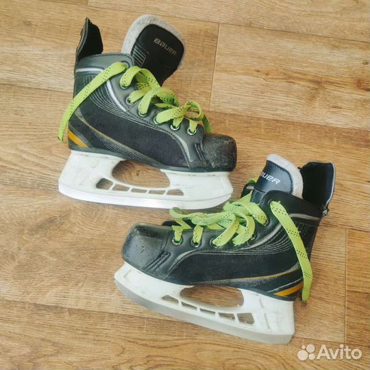 Хоккейные коньки bauer детские 32 размер
