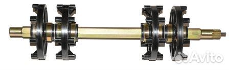 Вал ведущий под гусеницу 500мм Тайга 500 18 шлицов