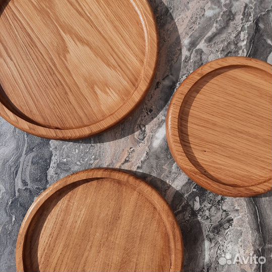 Тарелки из дерева