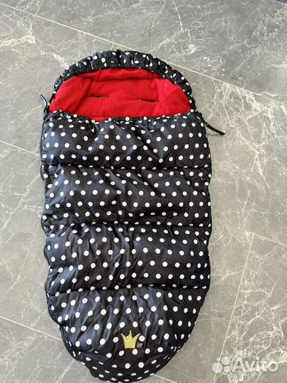 Зимний конверт в коляску