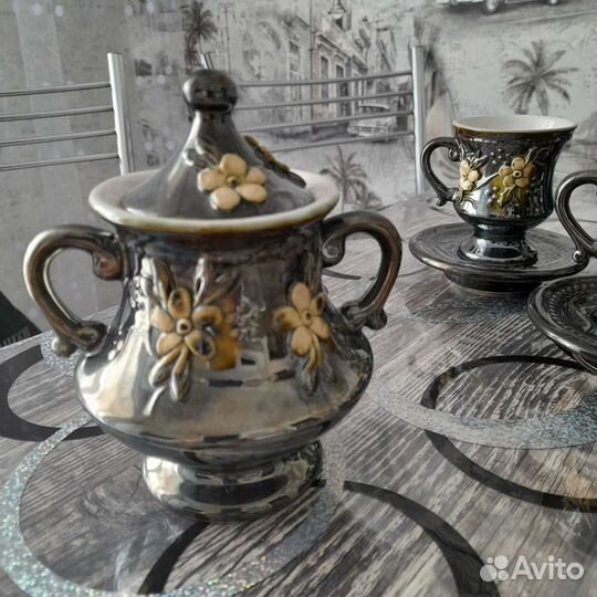 Сервиз кофейный перламутр