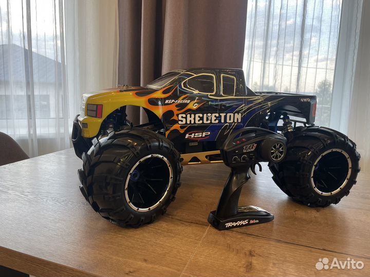 Радиоуправляемая модель с двс Skeleton