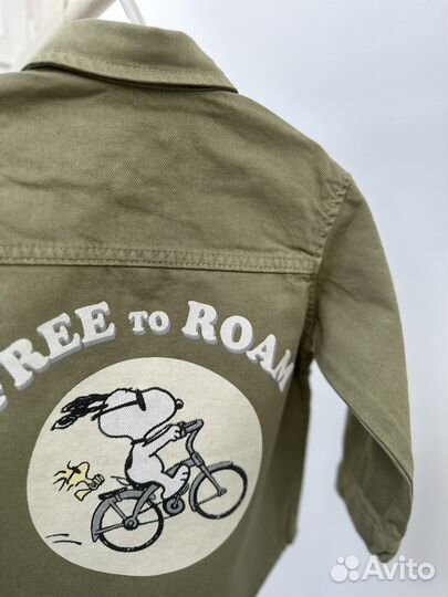 Рубашка джинсовая детская Zara 98 104 110