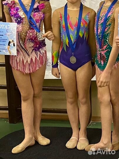 Купальник для художественной гимнастики 128