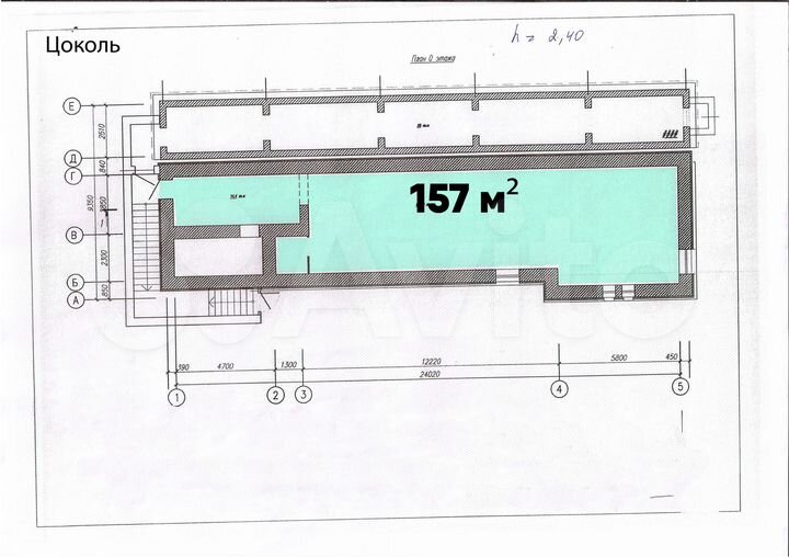 Офисы, 13,5м², 39м², 157м²