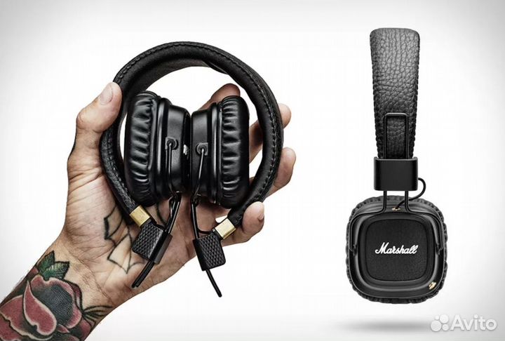 Наушники Marshall Major 2 Bluetooth Black