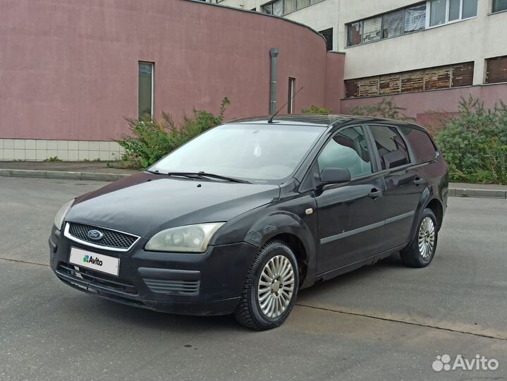 Ford Focus 1.6 МТ, 2005, 121 000 км