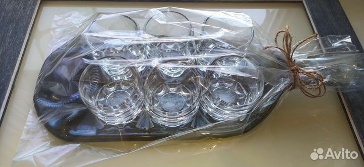 Набор Тарелка-бутылка + 3 