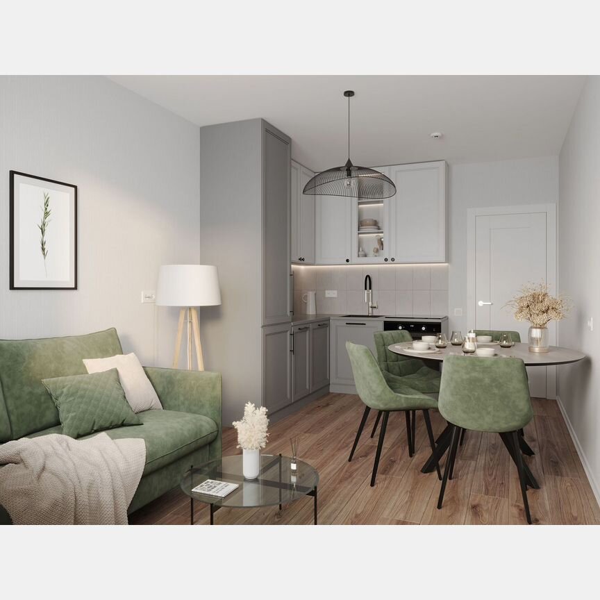 1-к. квартира, 32,8 м², 5/24 эт.