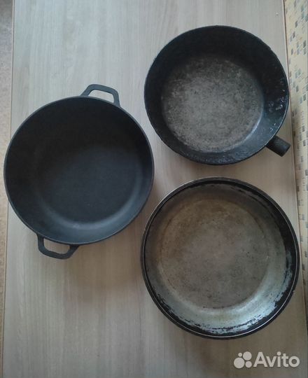 Сковорода чугун
