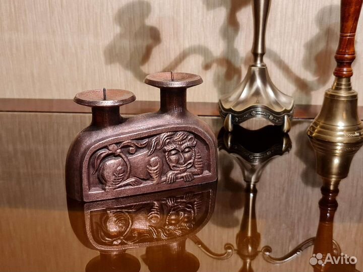 Винтаж. Подсвечник СССР Видео