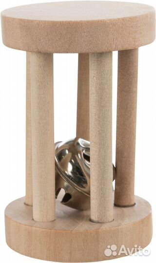 Trixie катушка с колокольчиком, дерево