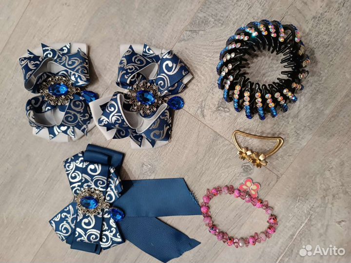 Заколки для волос на 1 сентября