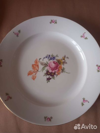 Блюда от сервизов фирмы kahla, Мейсенский букет