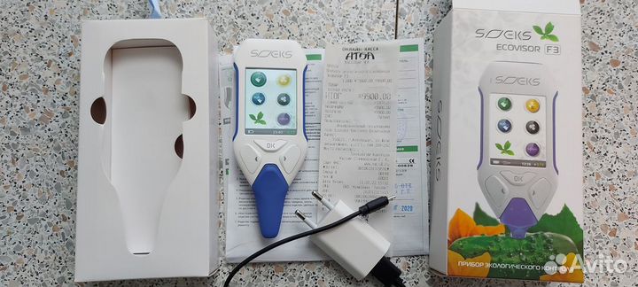 Тестер нитратов,качество воды,дозиметр Эковизор F3