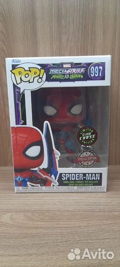 Funko pop Spider-man mech strike(chase версия)