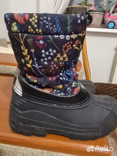 Резиновые сапоги с утеплителем