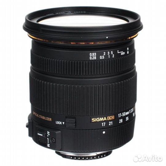 Sigma AF 17-50mm f/2.8 EX DC OS HSM Nikon F Новый