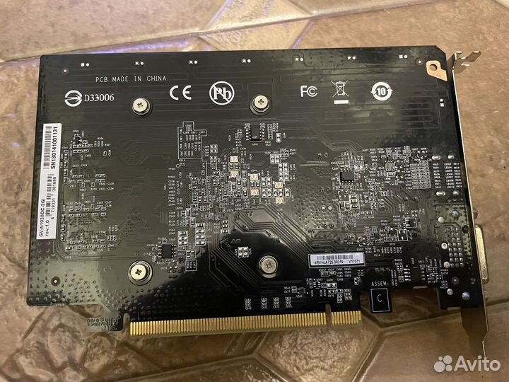 Видеокарта Nvidia GT1030 2GB gddr5