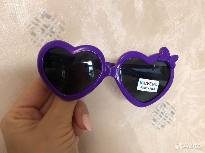 Детские солнечные очки новые