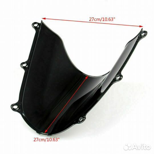 Стекло ветровое Honda CBR600RR 2005 2006 (Темное)