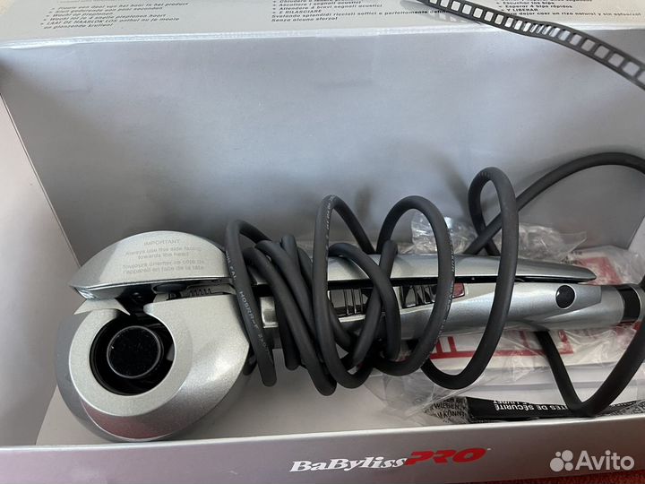 Щипцы для укладки волос babyliss pro miracurl stea