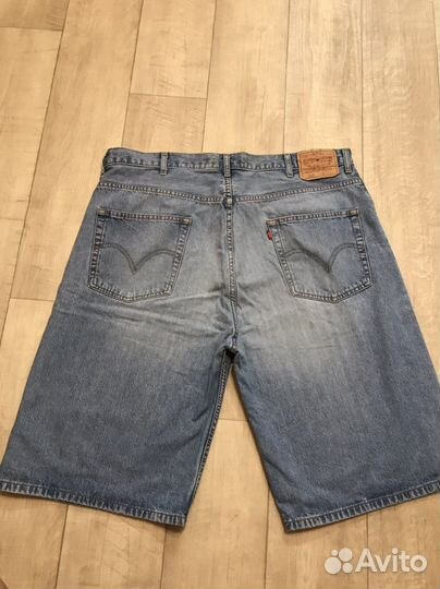 Шорты джинсовые Levi’s большого размера