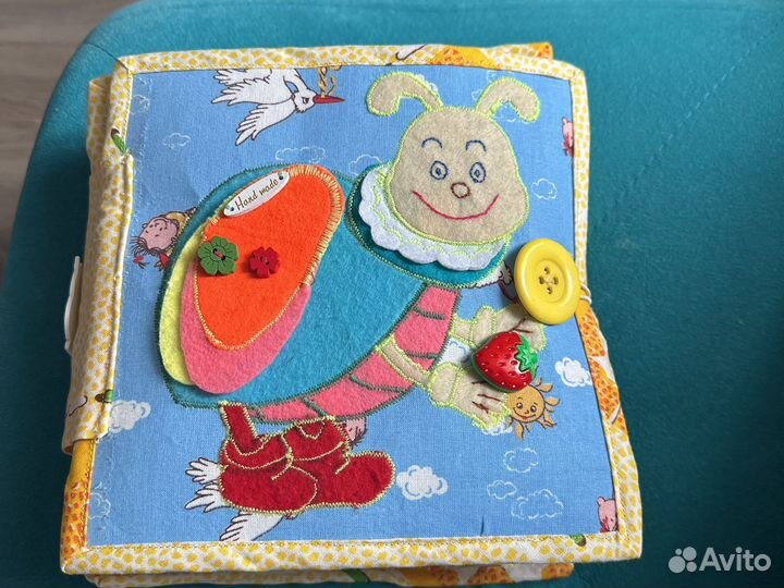 Развивающая книга из фетра