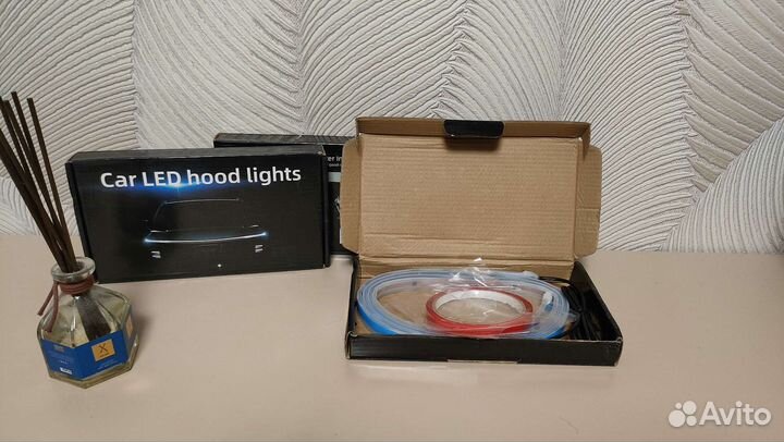 Светодиодная лента под капот