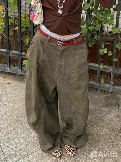 Широкие штаны y2k