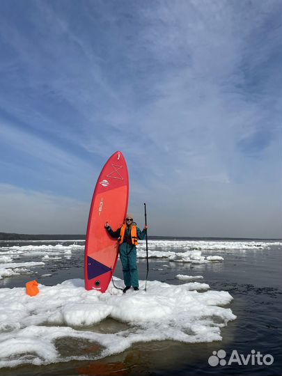 Adventum SUP 10.8 красный 2023