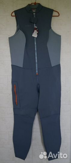 Гидрокостюм слитный без рукавов 2,5 мм 2XL новый