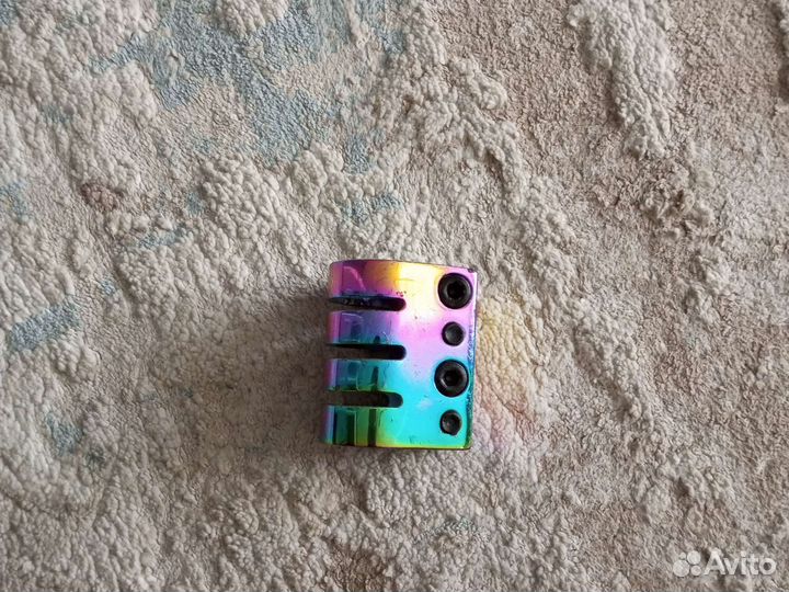 Зажим на трюковой самокат бу